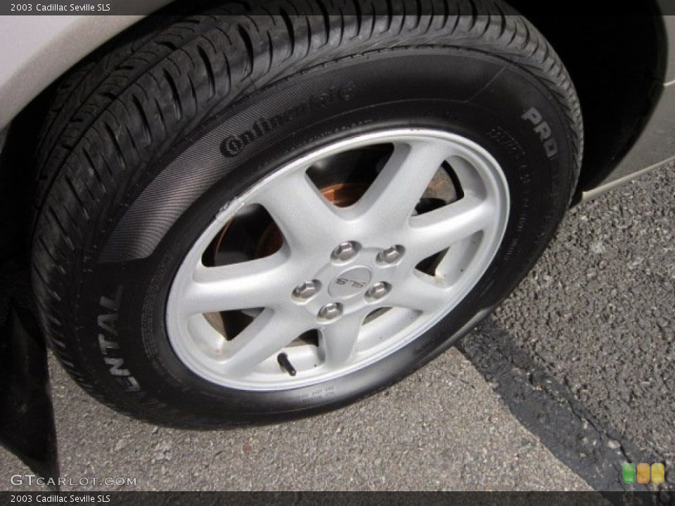 2003 Cadillac Seville SLS Wheel and Tire Photo #65254553
