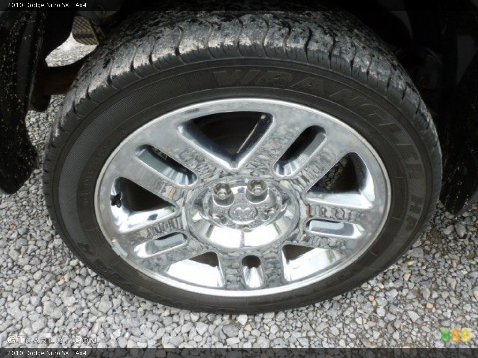 2010 Dodge Nitro SXT 4x4 Wheel and Tire Photo #65267438
