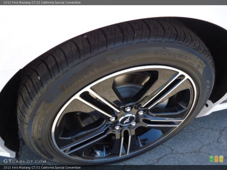 2013 Ford Mustang GT/CS California Special Convertible Wheel and Tire Photo #65276687