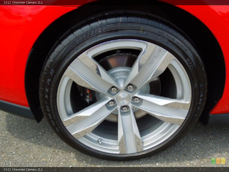 2012 Chevrolet Camaro ZL1 Wheel and Tire Photo #65285630