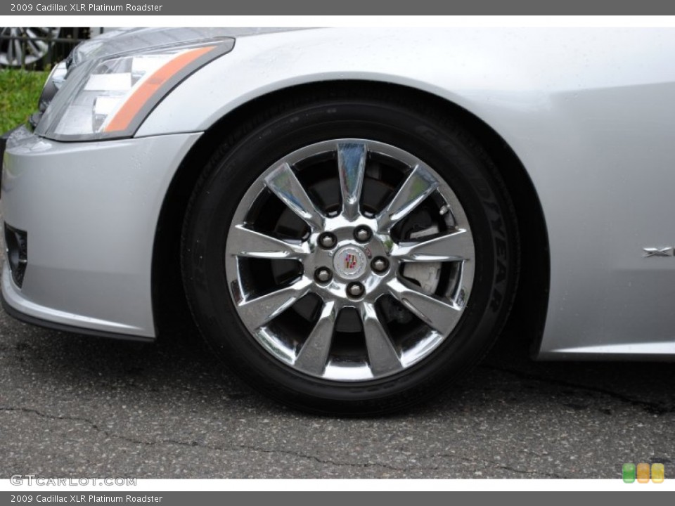 2009 Cadillac XLR Platinum Roadster Wheel and Tire Photo #65291345