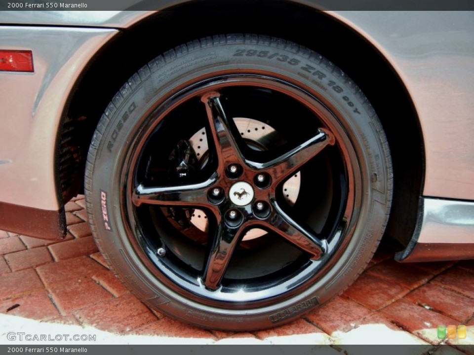 2000 Ferrari 550 Maranello Wheel and Tire Photo #65303981