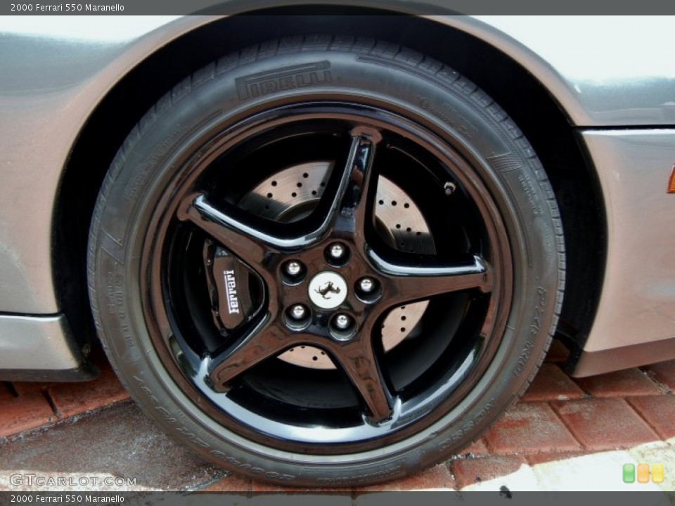 2000 Ferrari 550 Maranello Wheel and Tire Photo #65303984