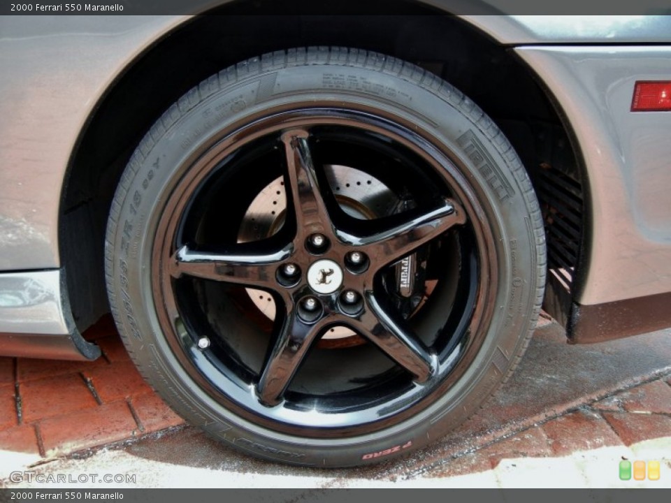 2000 Ferrari 550 Maranello Wheel and Tire Photo #65303987