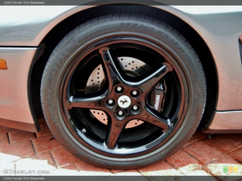 2000 Ferrari 550 Maranello Wheel and Tire Photo #65303990
