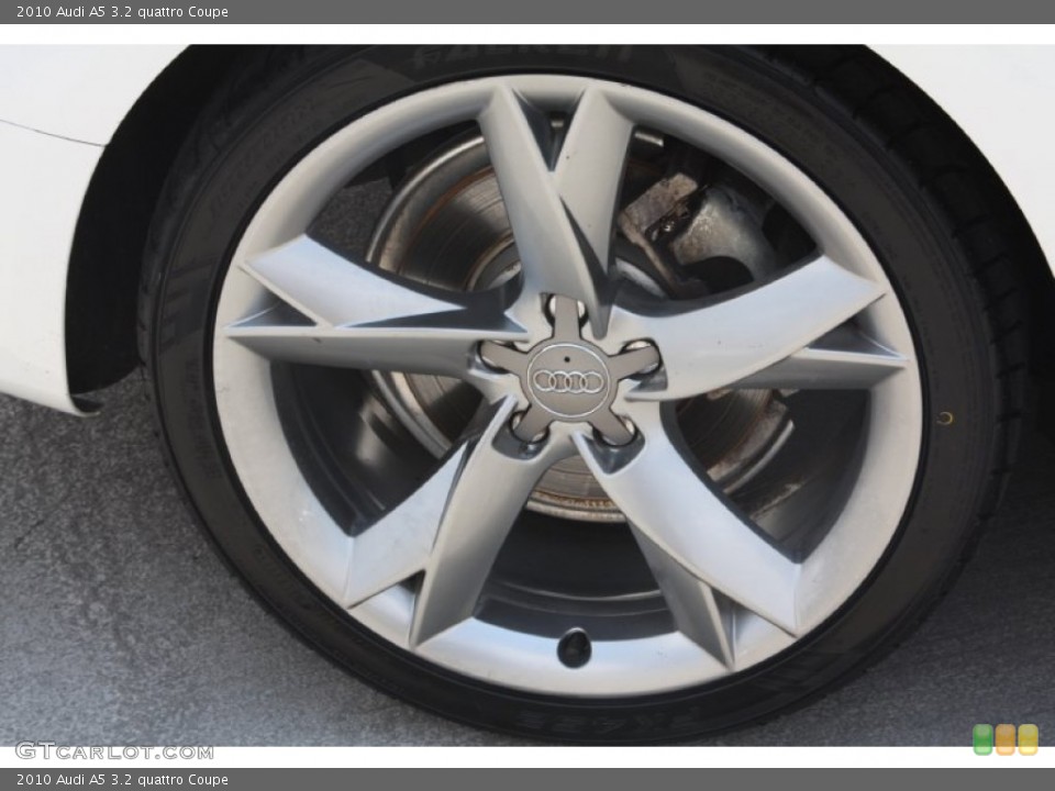 2010 Audi A5 3.2 quattro Coupe Wheel and Tire Photo #65321021