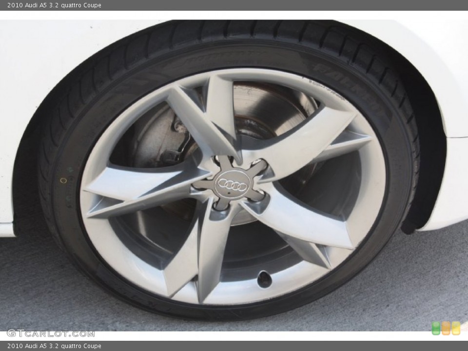 2010 Audi A5 3.2 quattro Coupe Wheel and Tire Photo #65321027