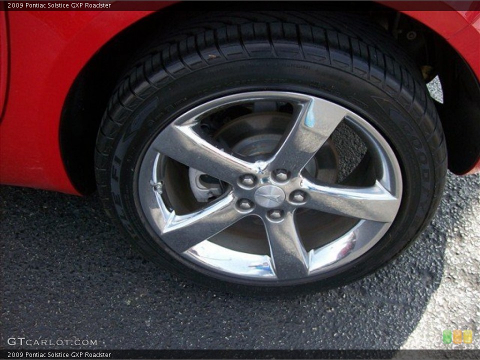 2009 Pontiac Solstice GXP Roadster Wheel and Tire Photo #65322524