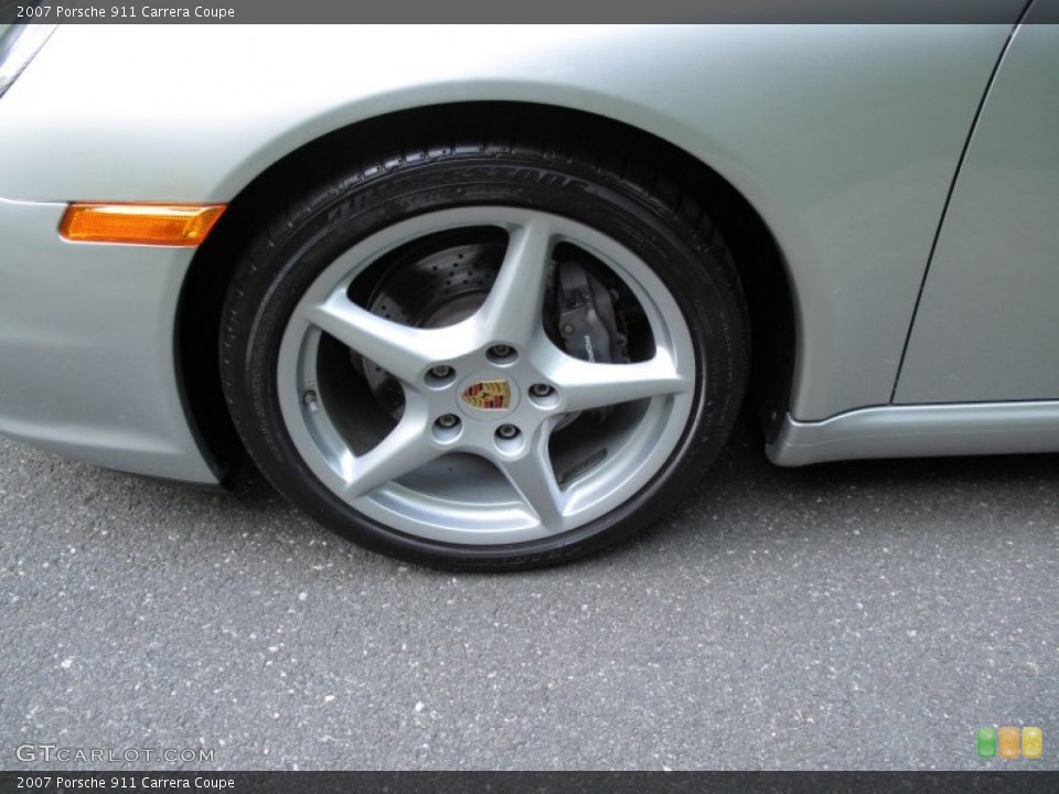 2007 Porsche 911 Carrera Coupe Wheel and Tire Photo #65325308