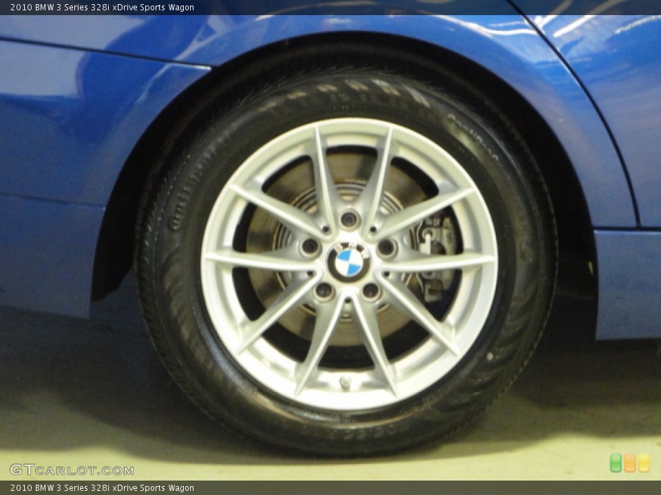 2010 BMW 3 Series 328i xDrive Sports Wagon Wheel and Tire Photo #65336348