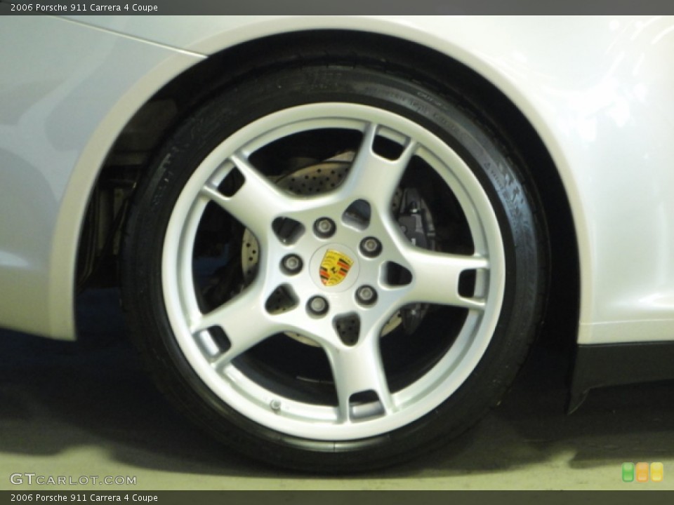 2006 Porsche 911 Carrera 4 Coupe Wheel and Tire Photo #65337585