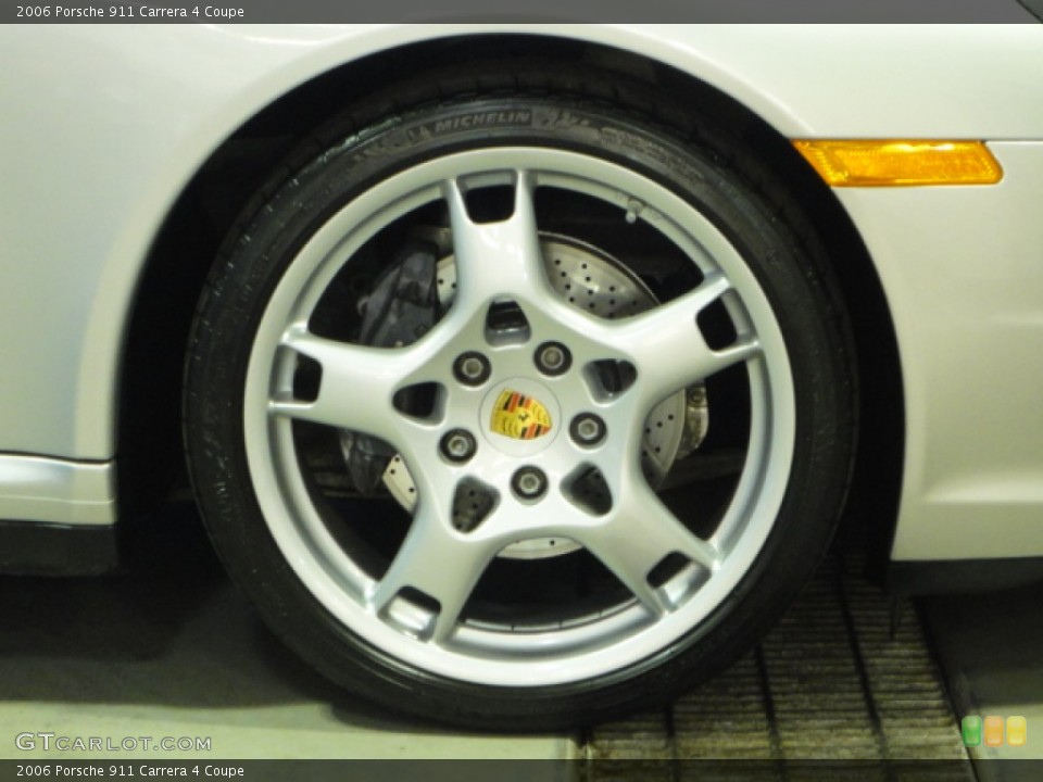 2006 Porsche 911 Carrera 4 Coupe Wheel and Tire Photo #65337594