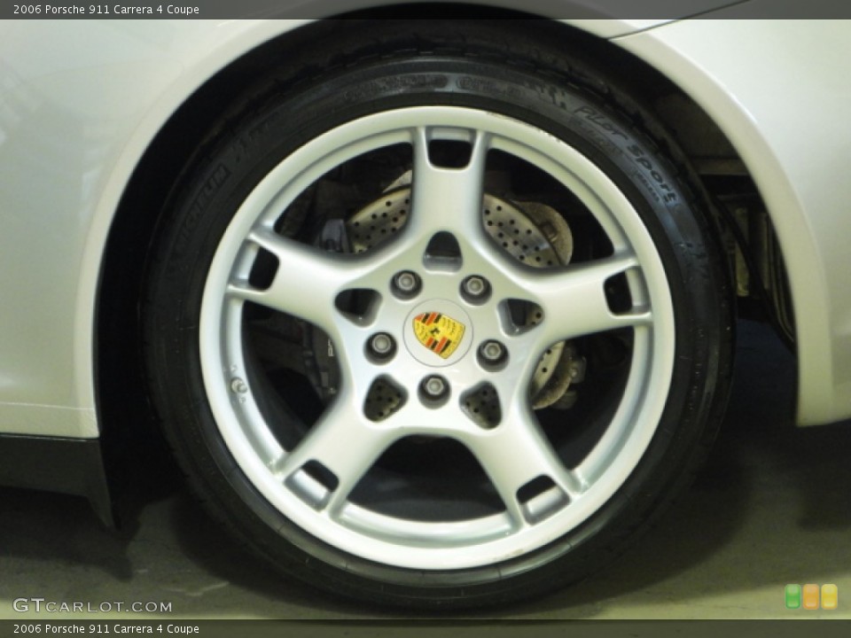 2006 Porsche 911 Carrera 4 Coupe Wheel and Tire Photo #65337636