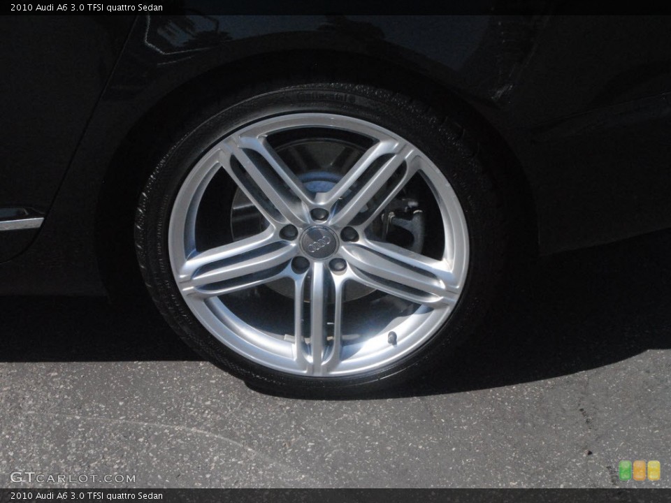 2010 Audi A6 3.0 TFSI quattro Sedan Wheel and Tire Photo #65344032