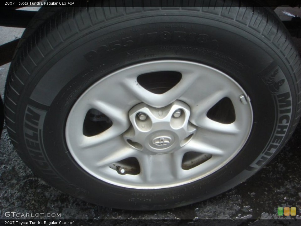 2007 Toyota Tundra Regular Cab 4x4 Wheel and Tire Photo #65350239