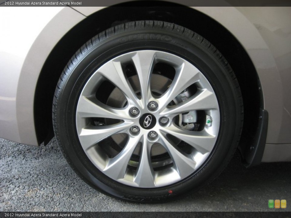 2012 Hyundai Azera  Wheel and Tire Photo #65375637