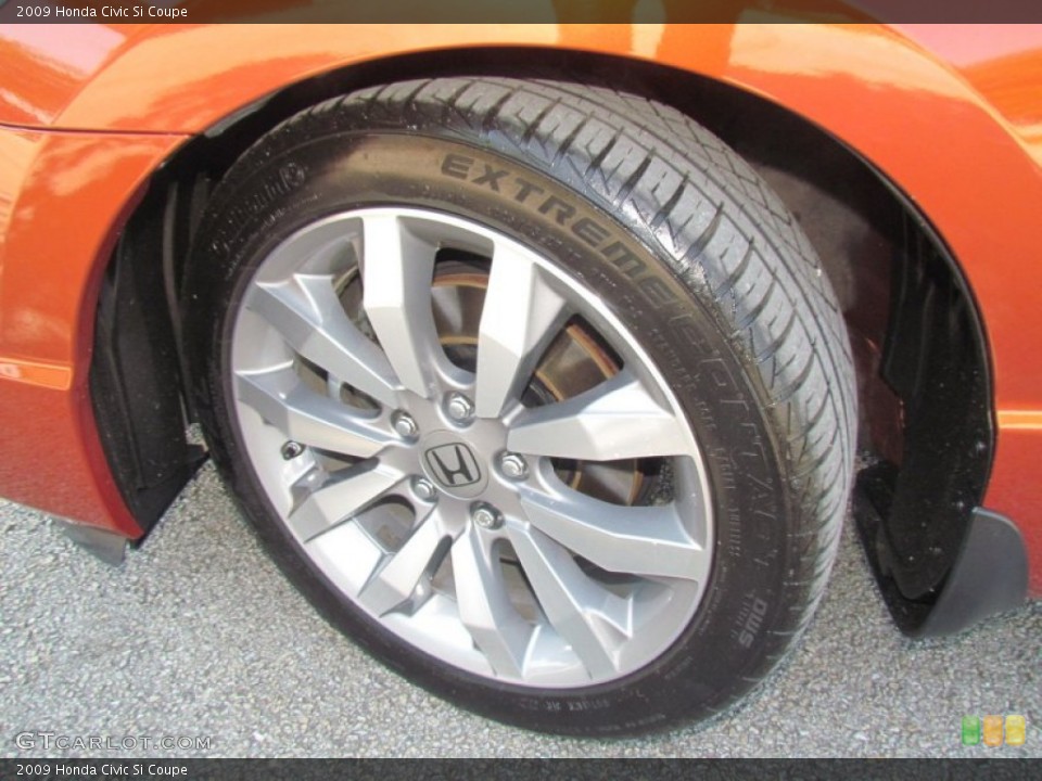 2009 Honda Civic Si Coupe Wheel and Tire Photo #65384115