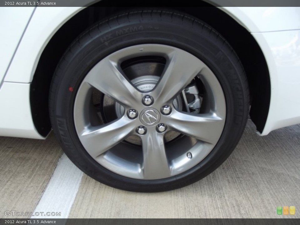 2012 Acura TL 3.5 Advance Wheel and Tire Photo #65385836