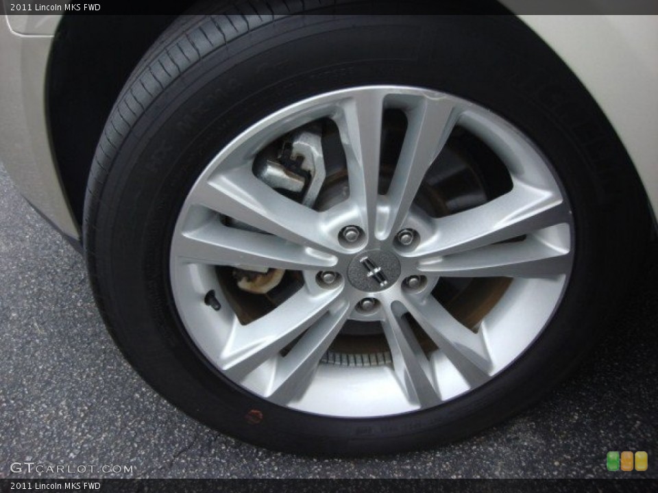 2011 Lincoln MKS FWD Wheel and Tire Photo #65390481