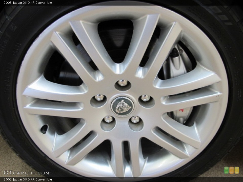 2005 Jaguar XK XKR Convertible Wheel and Tire Photo #65393079
