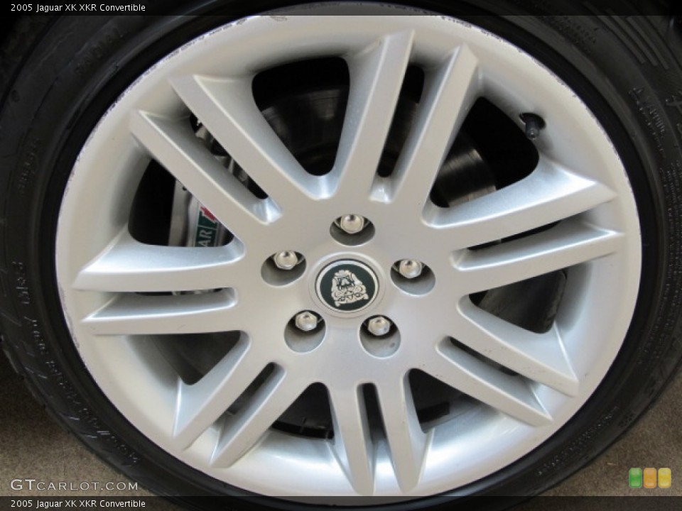 2005 Jaguar XK XKR Convertible Wheel and Tire Photo #65393088