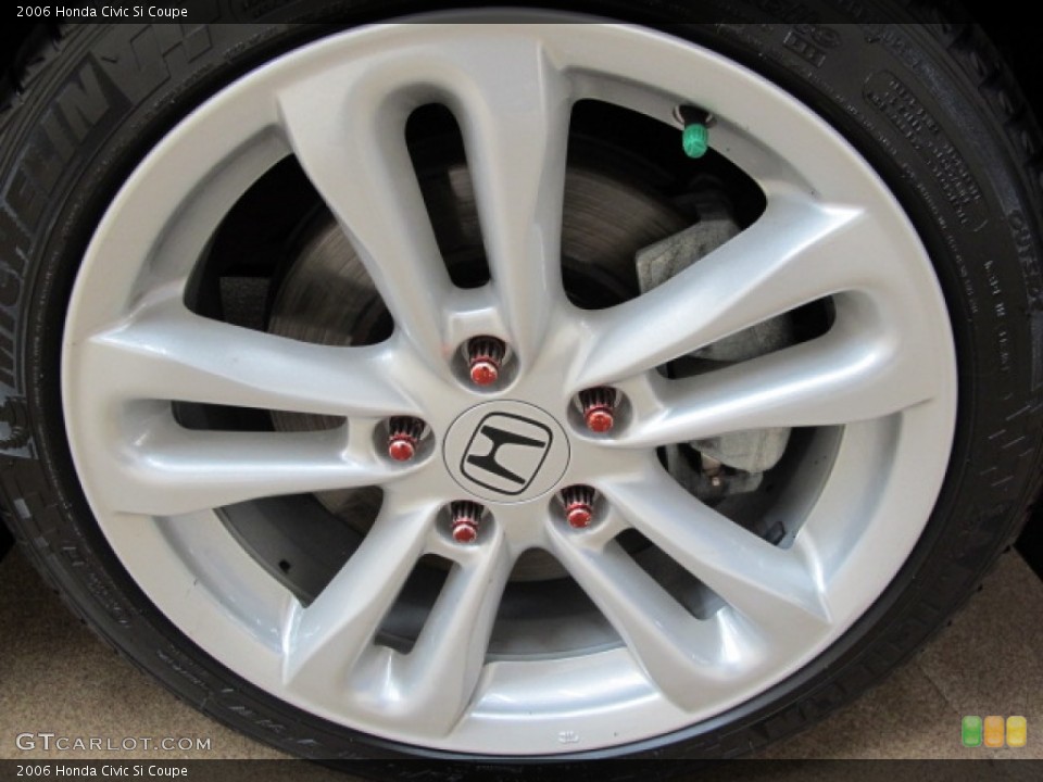 2006 Honda Civic Si Coupe Wheel and Tire Photo #65395719