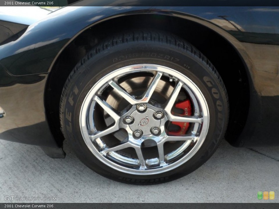2001 Chevrolet Corvette Z06 Wheel and Tire Photo #65398833