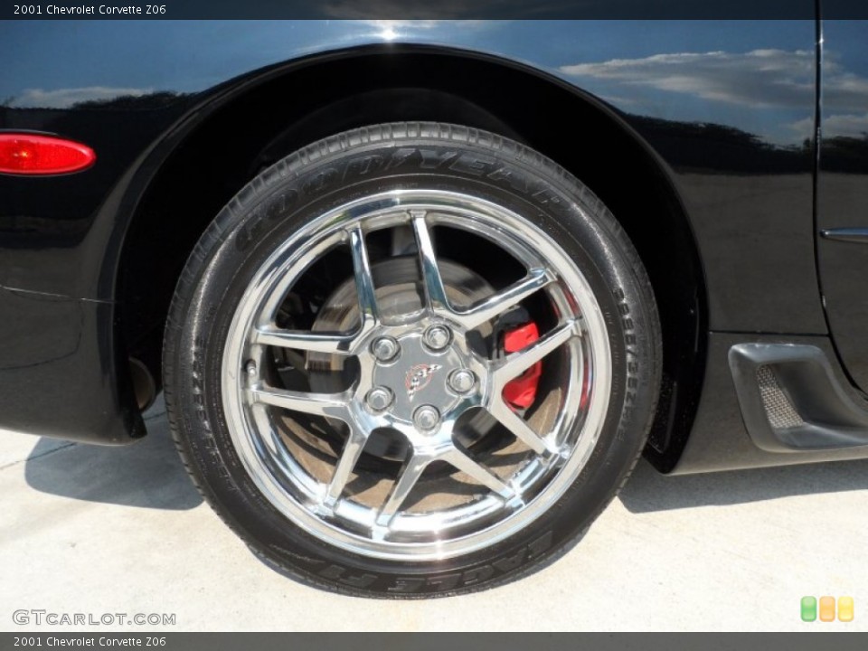 2001 Chevrolet Corvette Z06 Wheel and Tire Photo #65398854