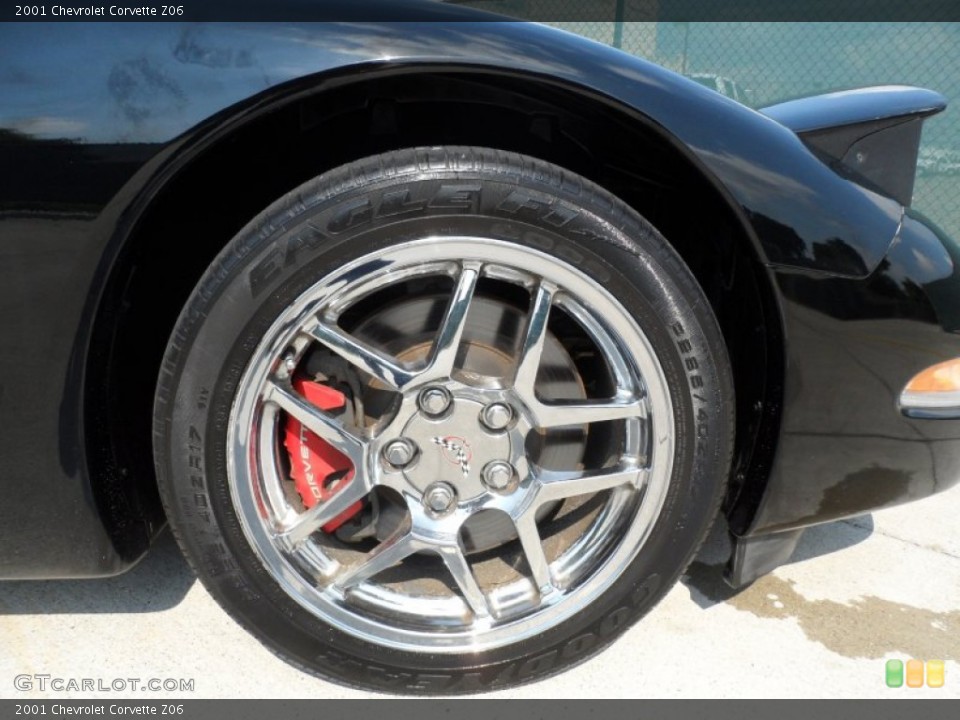2001 Chevrolet Corvette Z06 Wheel and Tire Photo #65398860