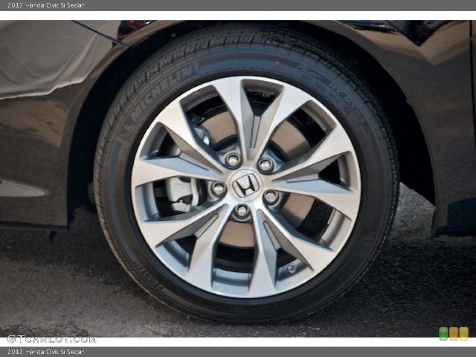 2012 Honda Civic Si Sedan Wheel and Tire Photo #65409527