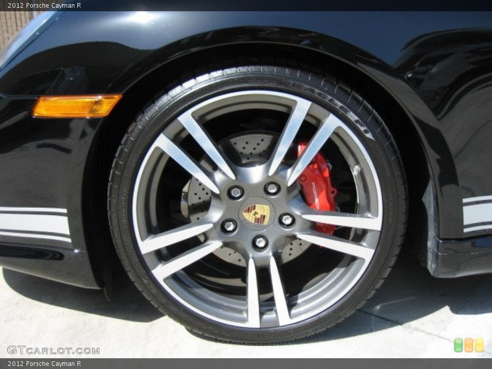 2012 Porsche Cayman R Wheel and Tire Photo #65429274