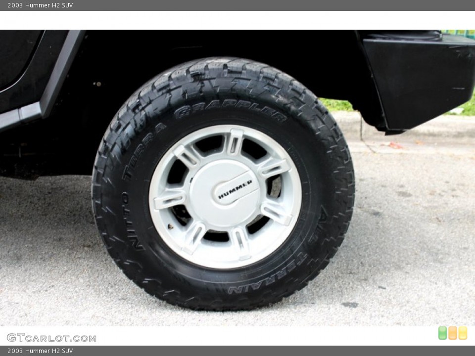2003 Hummer H2 SUV Wheel and Tire Photo #65433144