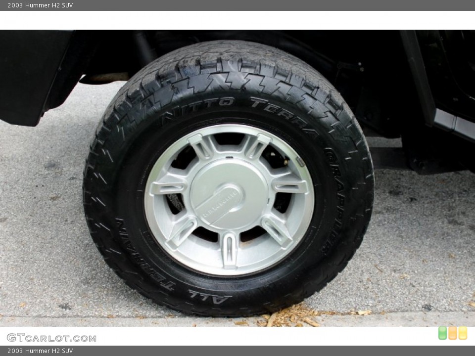 2003 Hummer H2 SUV Wheel and Tire Photo #65433163