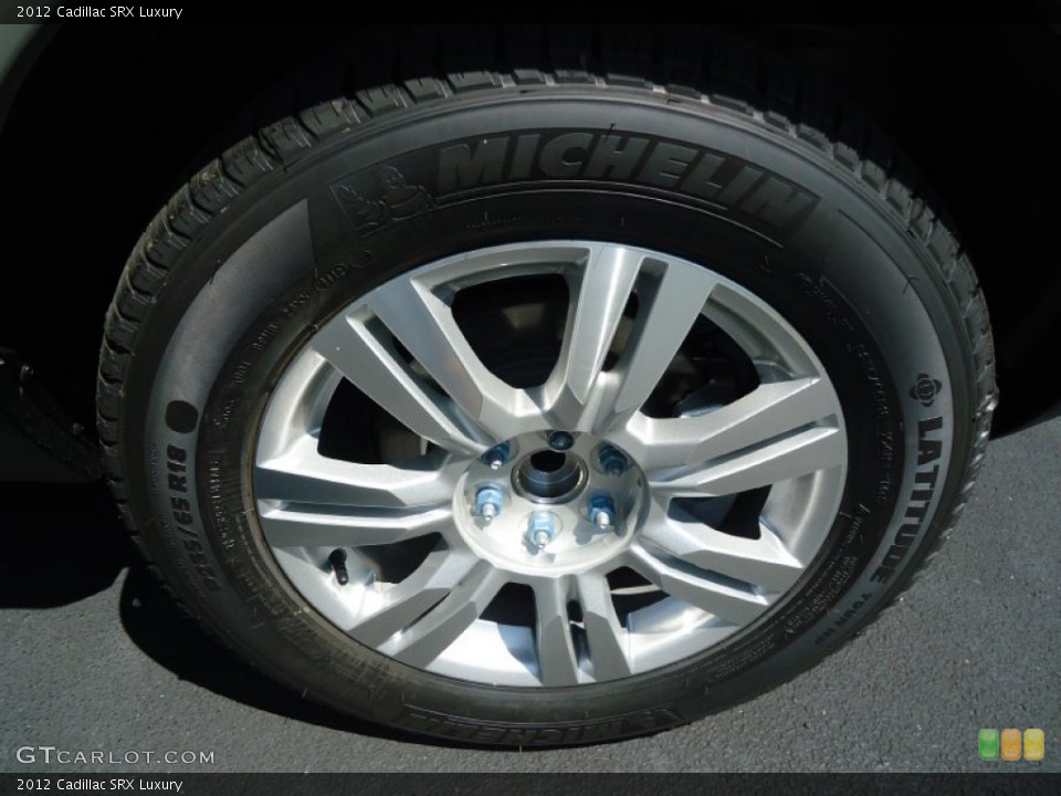 2012 Cadillac SRX Luxury Wheel and Tire Photo #65445345