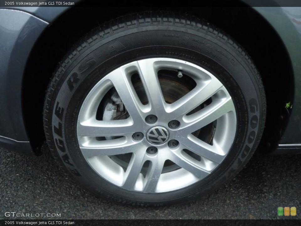 2005 Volkswagen Jetta GLS TDI Sedan Wheel and Tire Photo #65449945