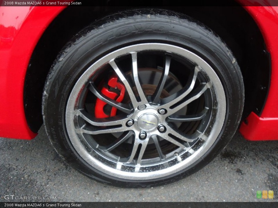 2008 Mazda MAZDA6 Custom Wheel and Tire Photo #65452588