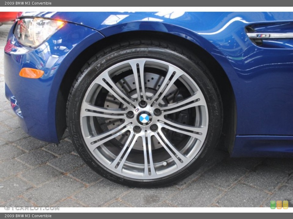 2009 BMW M3 Convertible Wheel and Tire Photo #65453296