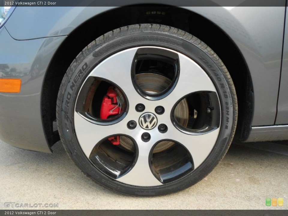 2012 Volkswagen GTI 2 Door Wheel and Tire Photo #65462191
