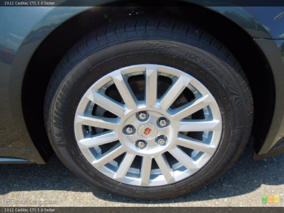 2012 Cadillac CTS 3.0 Sedan Wheel and Tire Photo #65475745