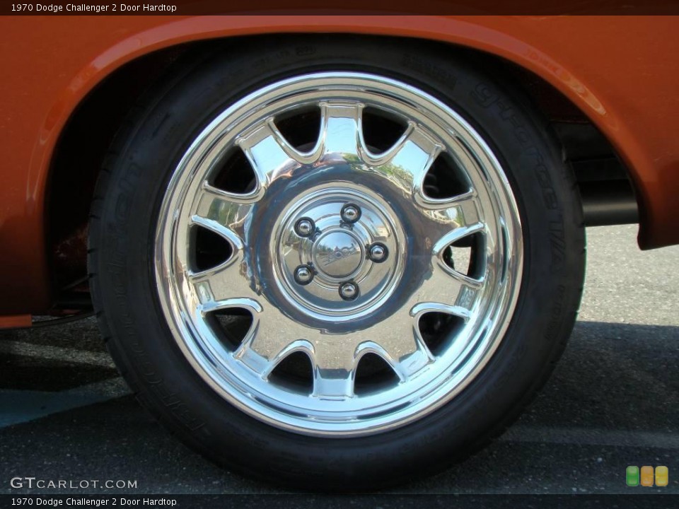 1970 Dodge Challenger 2 Door Hardtop Wheel and Tire Photo #6548435