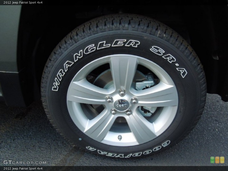2012 Jeep Patriot Sport 4x4 Wheel and Tire Photo #65494273
