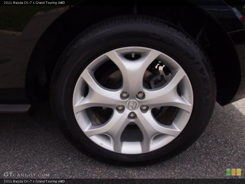 2011 Mazda CX-7 s Grand Touring AWD Wheel and Tire Photo #65496815