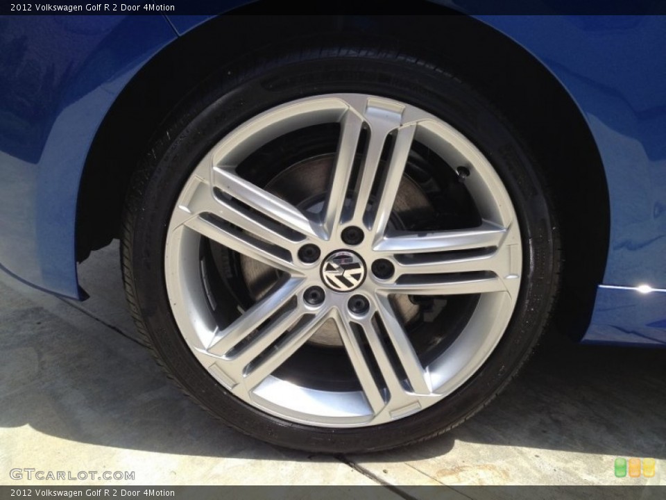 2012 Volkswagen Golf R 2 Door 4Motion Wheel and Tire Photo #65499488