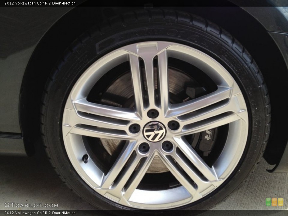 2012 Volkswagen Golf R 2 Door 4Motion Wheel and Tire Photo #65499560