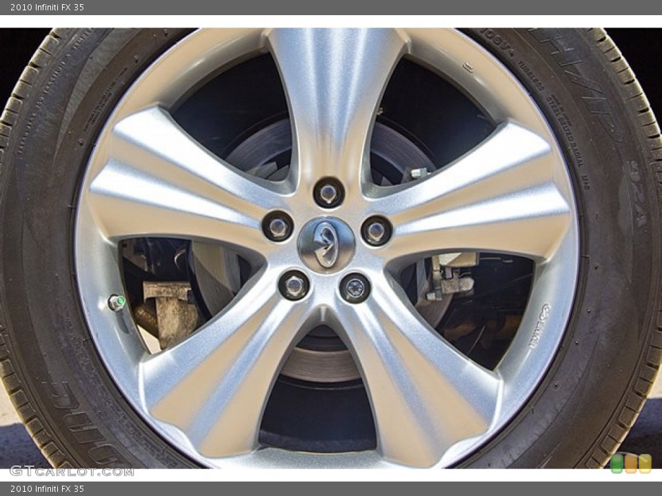 2010 Infiniti FX 35 Wheel and Tire Photo #65501906