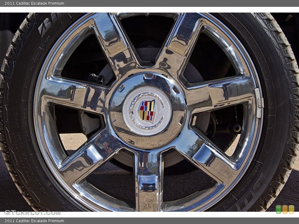 2011 Cadillac Escalade Premium Wheel and Tire Photo #65503388