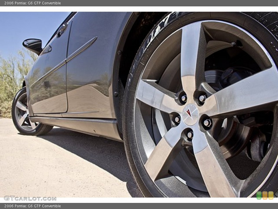 2006 Pontiac G6 GTP Convertible Wheel and Tire Photo #65503742