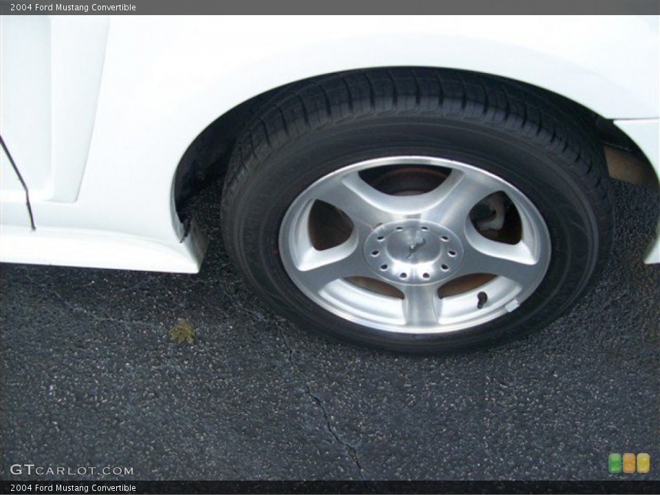 2004 Ford Mustang Convertible Wheel and Tire Photo #65509957