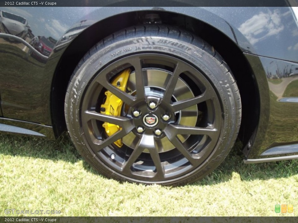 2012 Cadillac CTS -V Coupe Wheel and Tire Photo #65512985