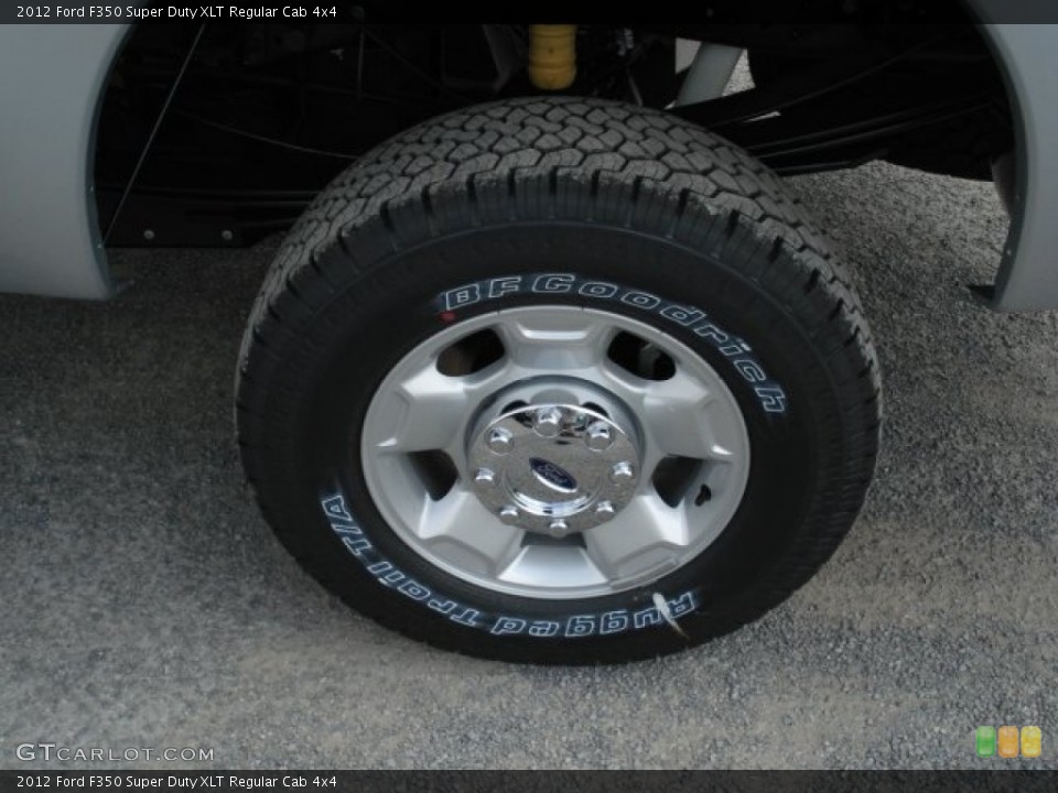 2012 Ford F350 Super Duty XLT Regular Cab 4x4 Wheel and Tire Photo #65516567